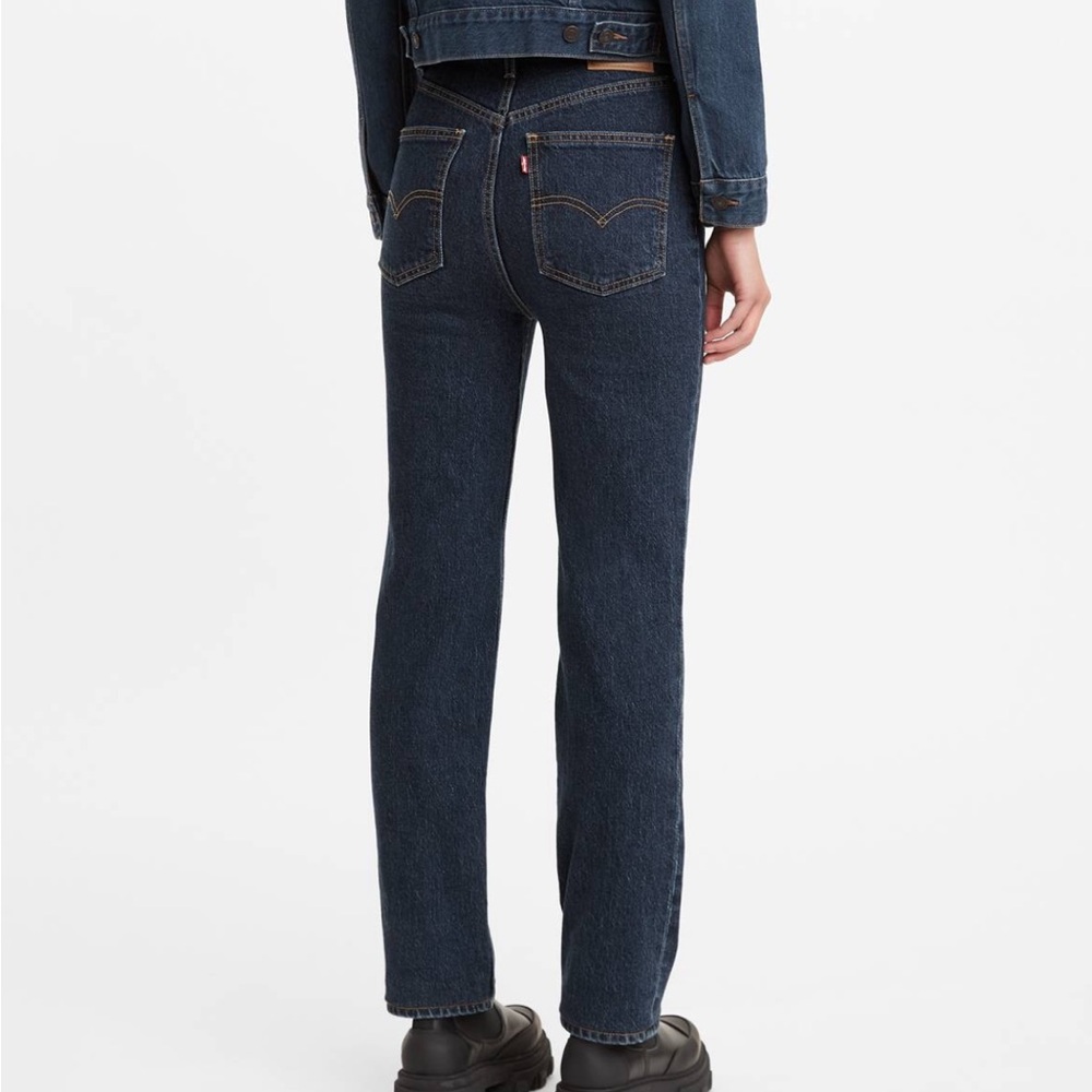 DONATING ON 3/4 - 70’s High Rise Slim Straight Jean